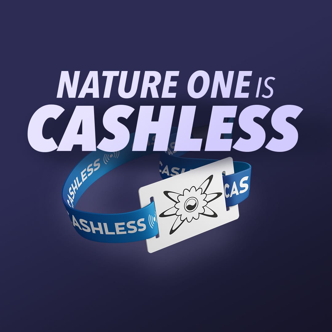 NATURE ONE ist Cashless