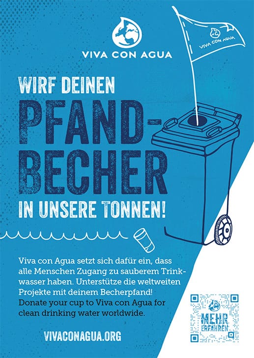 Plakat Viva con Agua